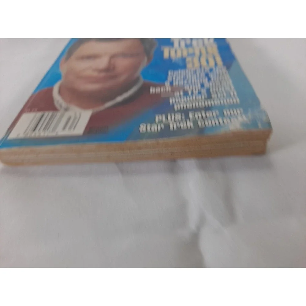 Lot Of 2 Star Trek‎ TV Guide Kirk 1996 TNG Crew (1994) Fair Condition